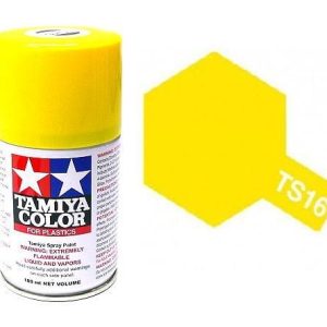 Peinture Maquette TS16 Jaune brillant - Tamiya 85016